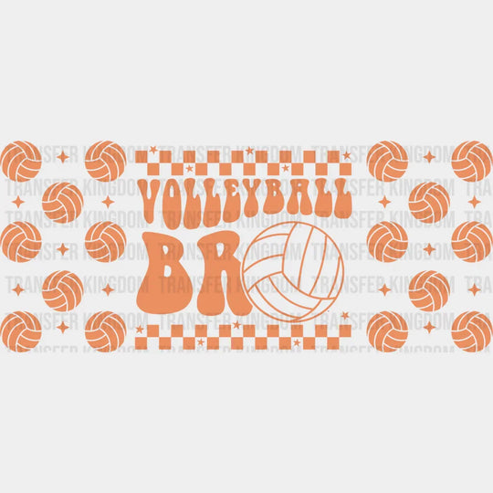 Volleyball Bro - Cup Wrap Uv Sticker Permanent Dtf Decal