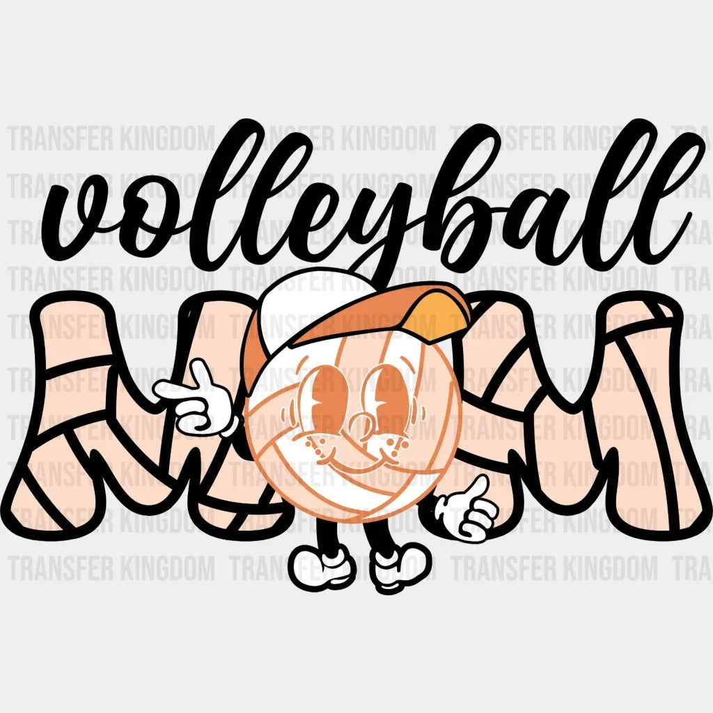 Volleyball Mom Ball Dtf Transfer