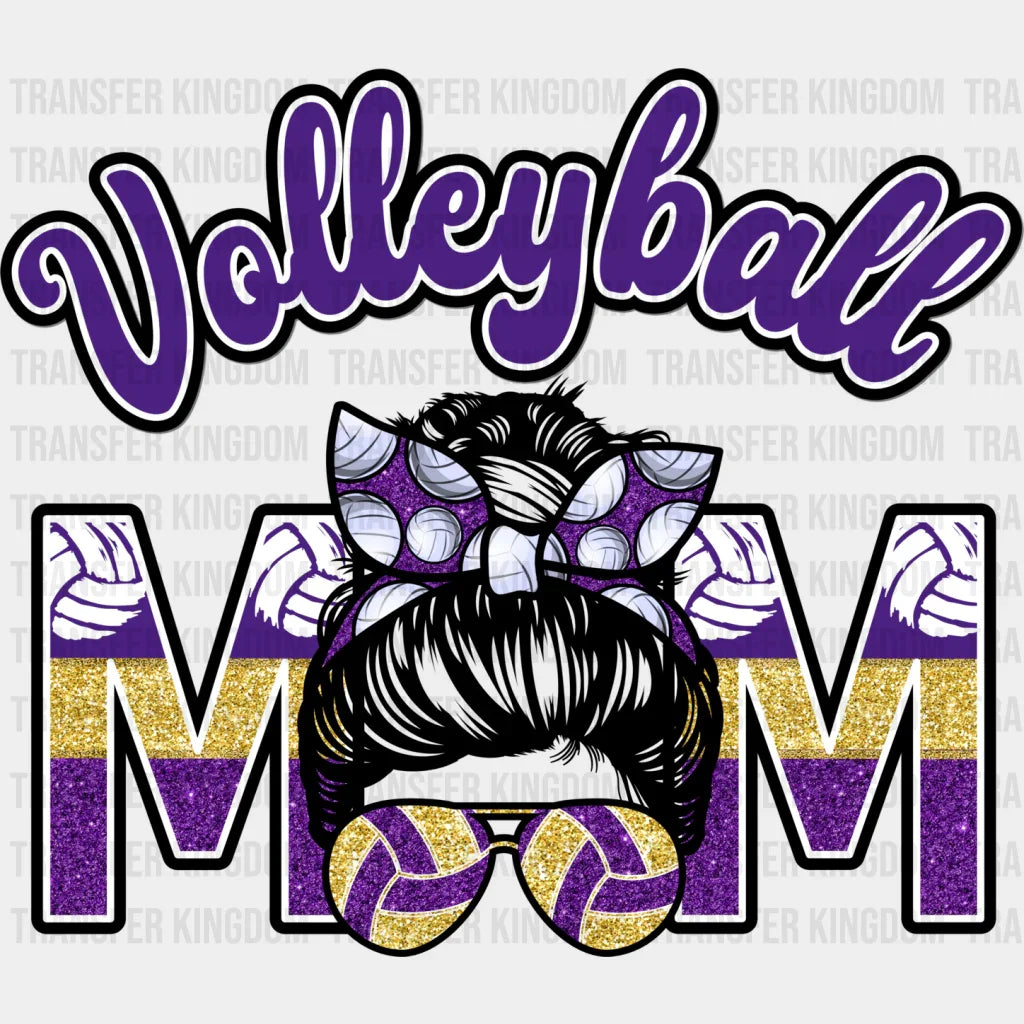 Volleyball Mom - Dtf Heat Transfer