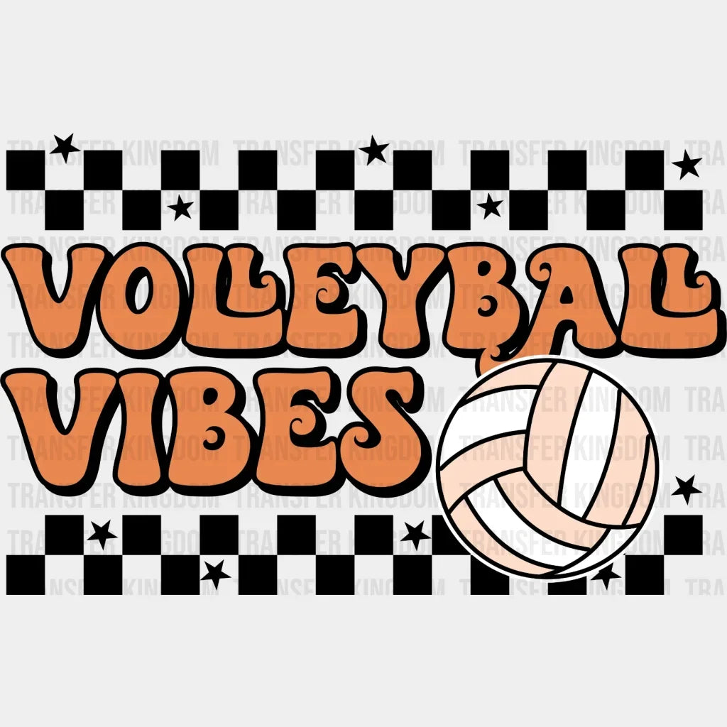 Volleyball Vibes Dtf Transfer