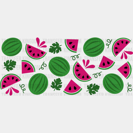 Watermelon Slices - General Cup Wrap UV Sticker Permanent UV DTF Decal UVDTF