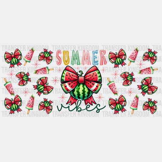Watermelons - Summer Cup Wrap UV Sticker Permanent UV DTF Decal UVDTF