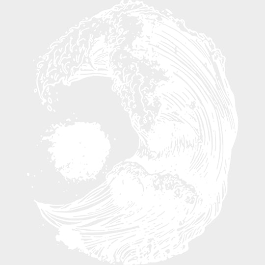 Wave B&W - Surfing DTF Transfers transfer-kingdom Light Color Design (See Imaging)