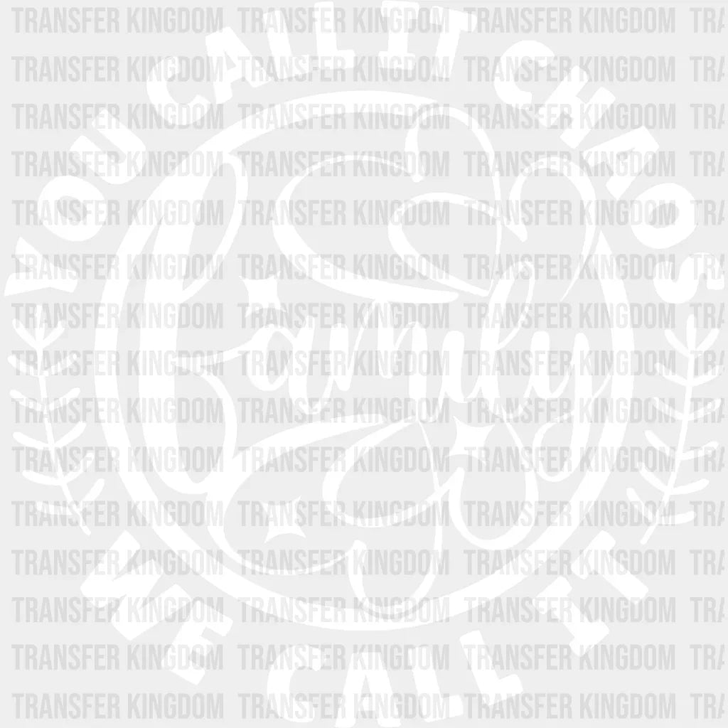 We Call It Family - Reunion Dtf Heat Transfer Unisex S & M (10’’) / Light Color Design See Imaging