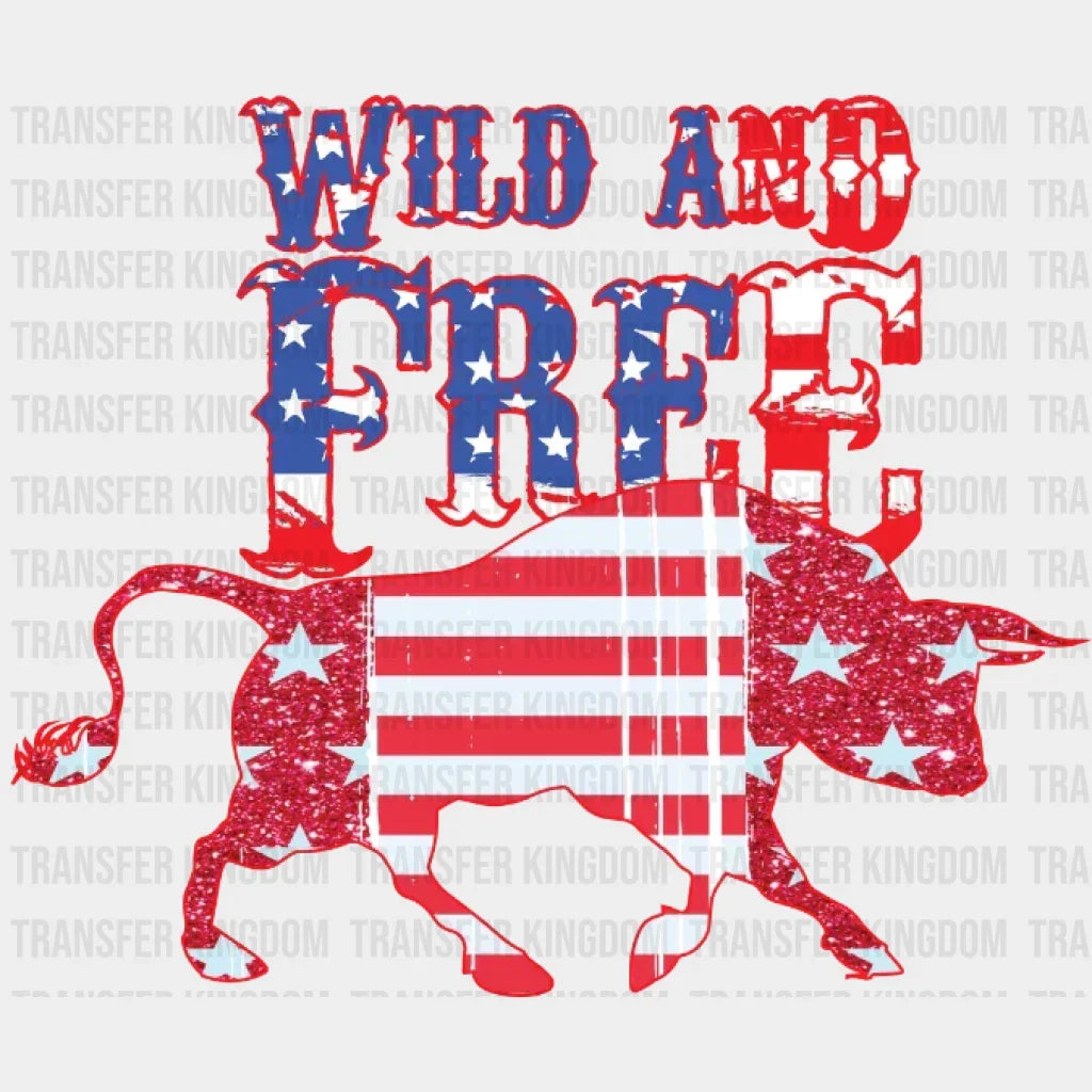 Wild And Free Dtf Transfer