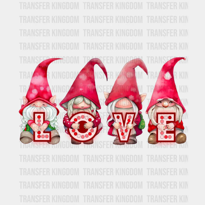 WORD OF LOVE GNOMIES - DTF heat transfer