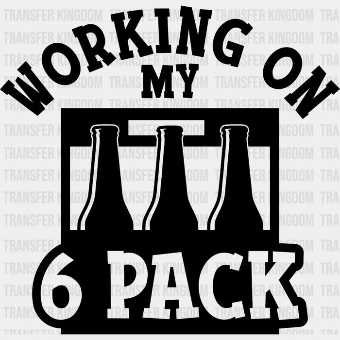 Working On My 6 Pack Design - DTF heat transfer