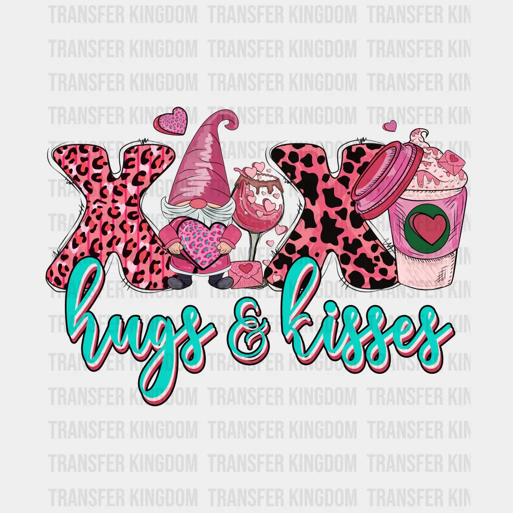 XO HUGS AND KISSES XO - DTF heat transfer - transfer-kingdom