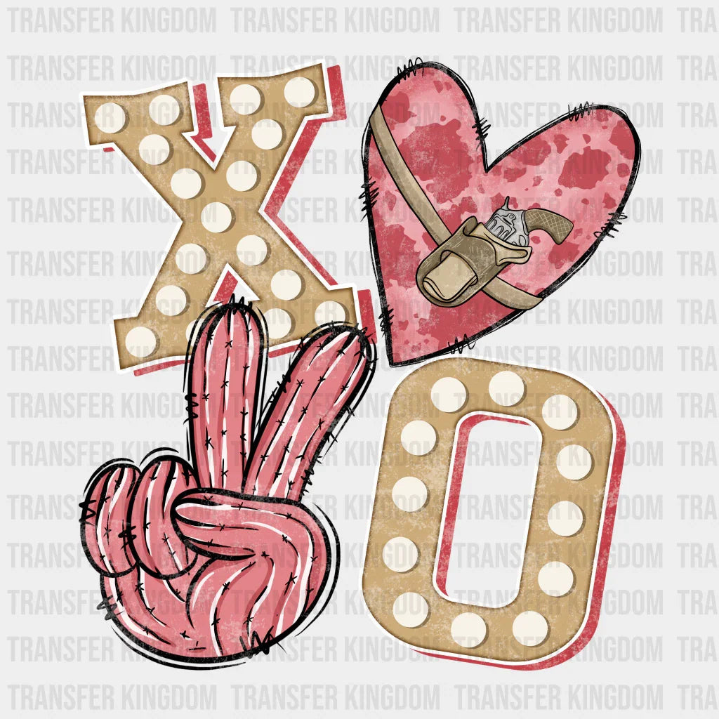 XO LOVE XO - DTF heat transfer - transfer-kingdom