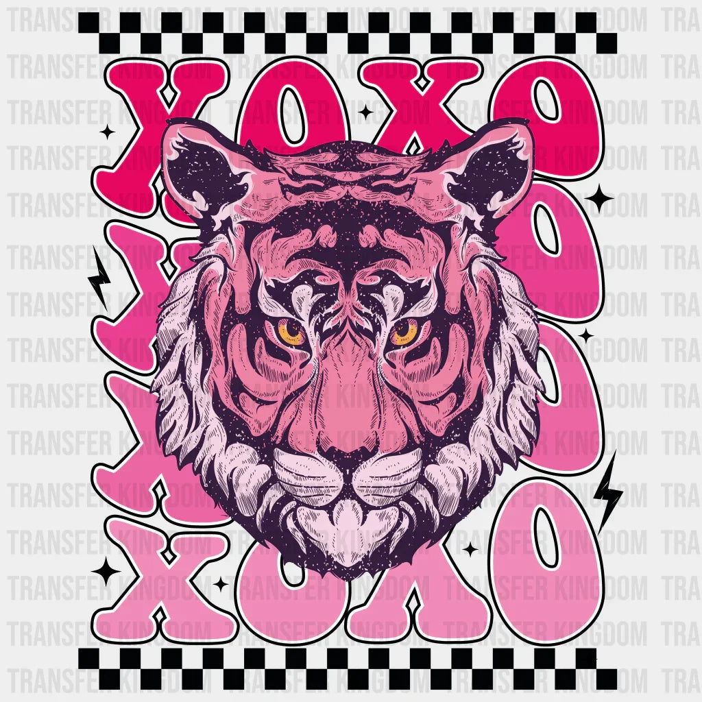 XOXO TIGER - DTF heat transfer - transfer-kingdom