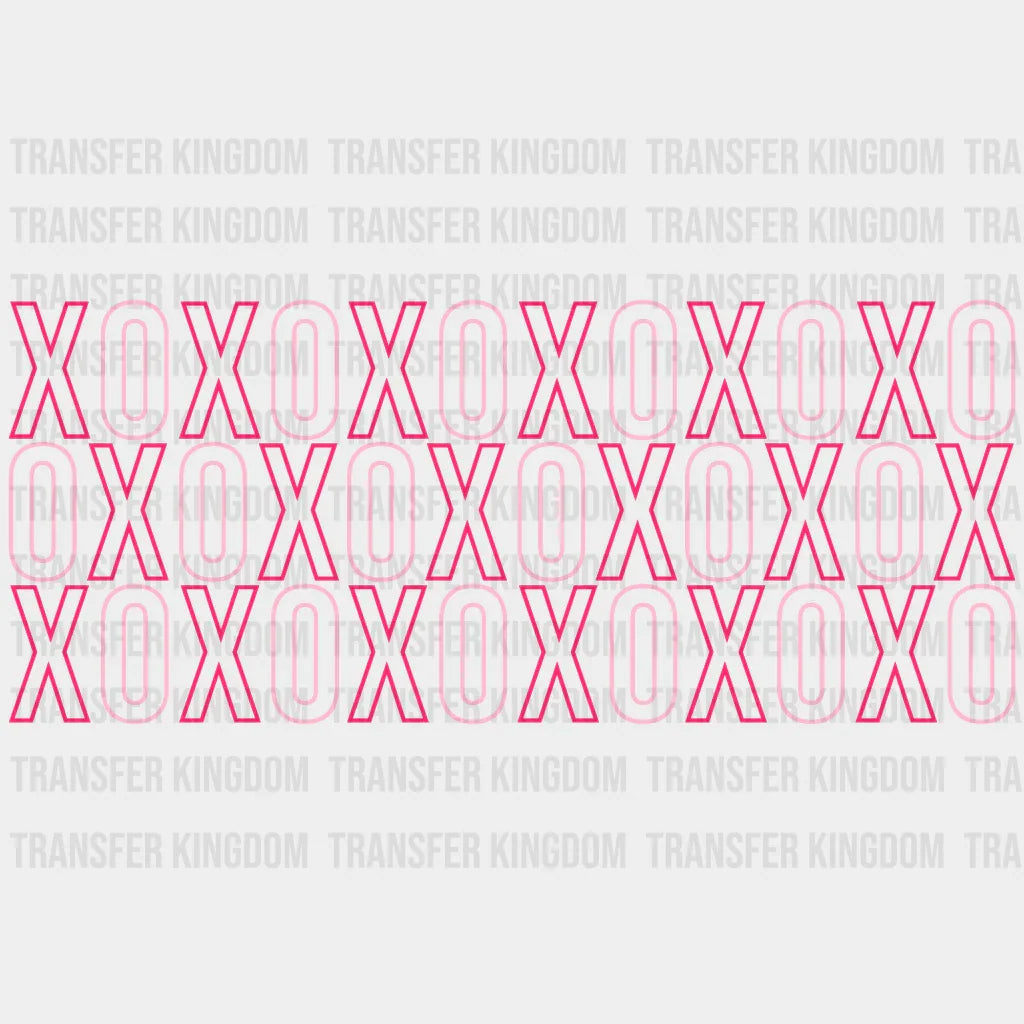 Xoxo Uv Dtf Transfer Cup Wrap Sticker