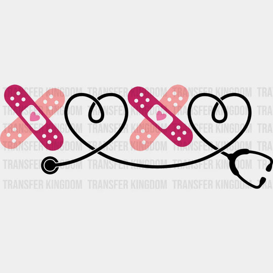 Xoxo Valentines Day Design - Dtf Heat Transfer Unisex S & M ( 10 ) / Dark Color See Imaging