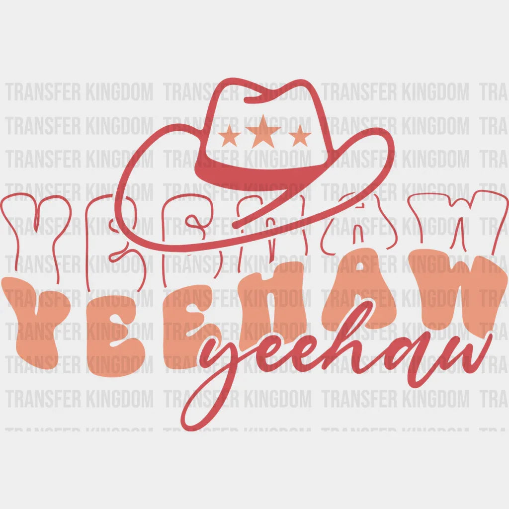 Yeehaw Western Design - Cowgirl Dtf Transfers