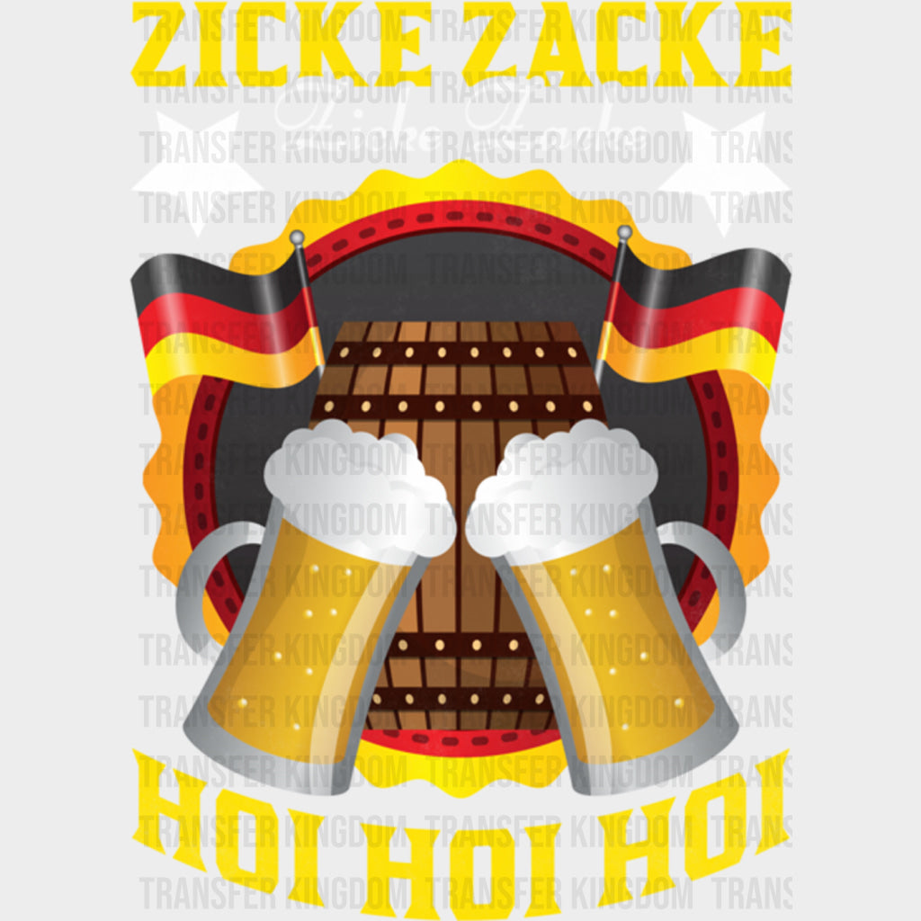 Zicke Zacke - Oktoberfest DTF Transfers
