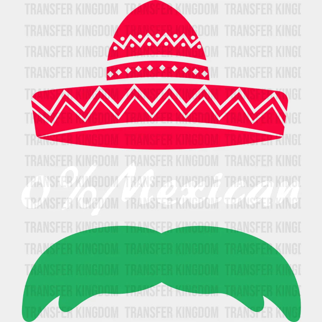 %0 Mexican - Cinco De Mayo DTF heat transfer - Transfer Kingdom