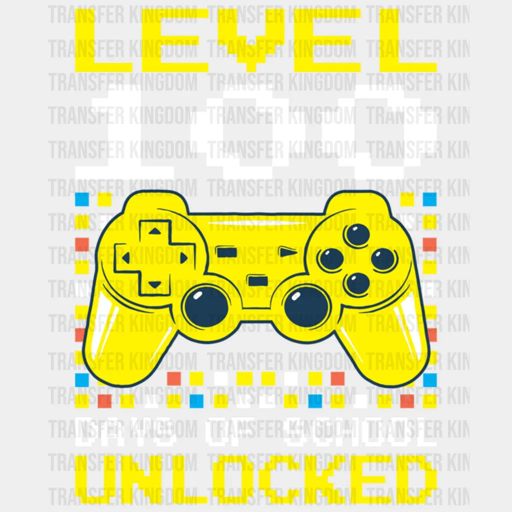 100 DAYS LEVEL UNLOCKED - DTF heat transfer - Transfer Kingdom