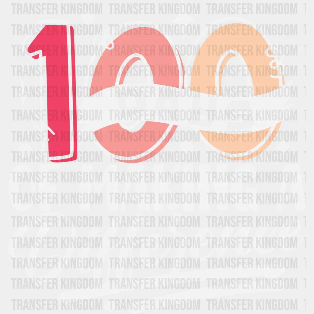 100 Days Of Making A Difference - DTF heat transfer - Transfer Kingdom