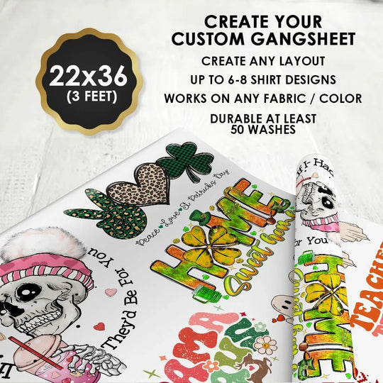 Create Your Gang Sheet With Our Gang sheet builder software. - Transfer Kingdom