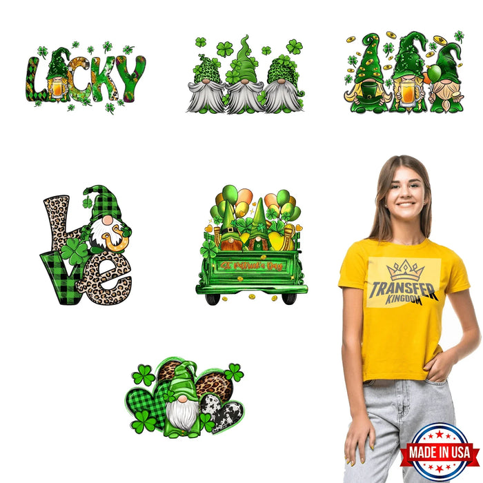 St. Patrick's Day Premade Gang sheet - 6 PCS 10 INCH (Variation 3)