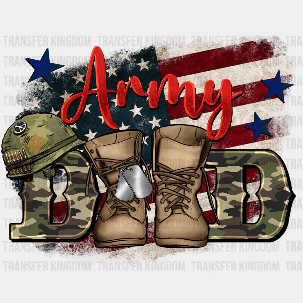 Army Dad Design - DTF heat transfer - Transfer Kingdom