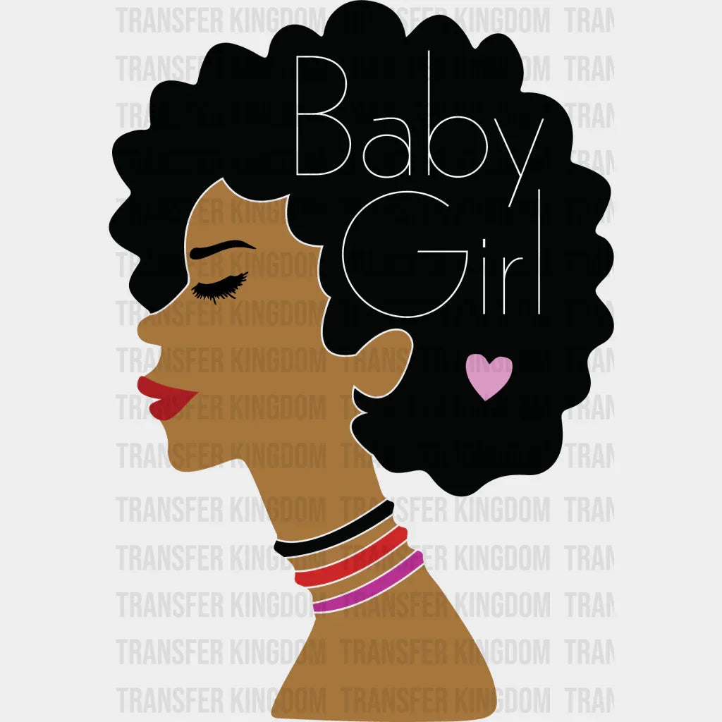 Baby Girl - BLM design DTF heat transfer - Transfer Kingdom