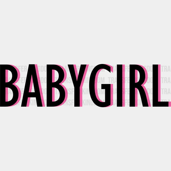 BabyGirl - BLM design DTF heat transfer