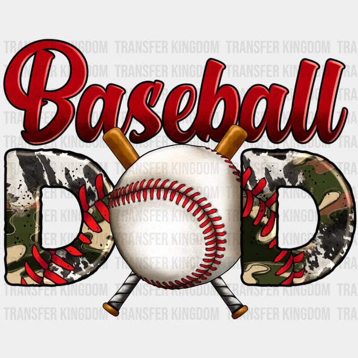 Baseball Dad Design - DTF heat transfer