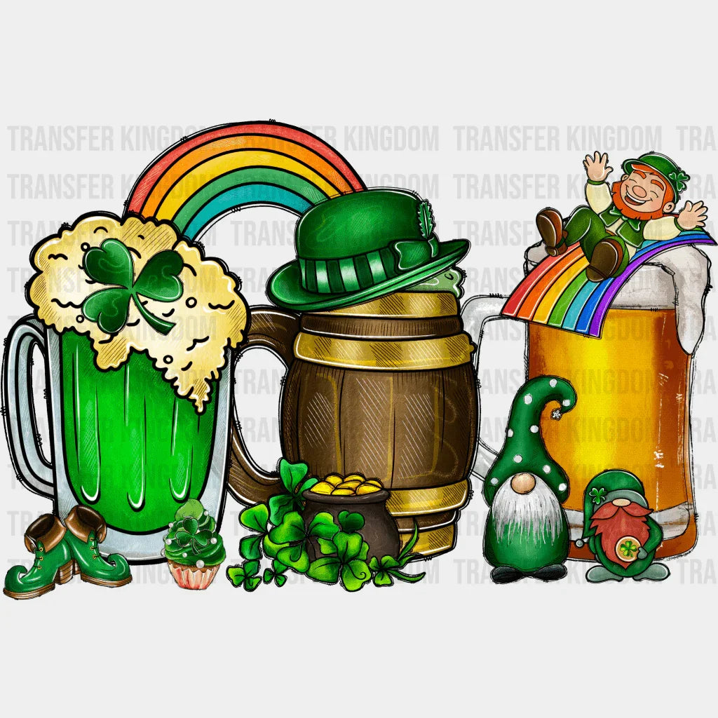 Beer St. Patrick's Day Design - DTF heat transfer - Transfer Kingdom