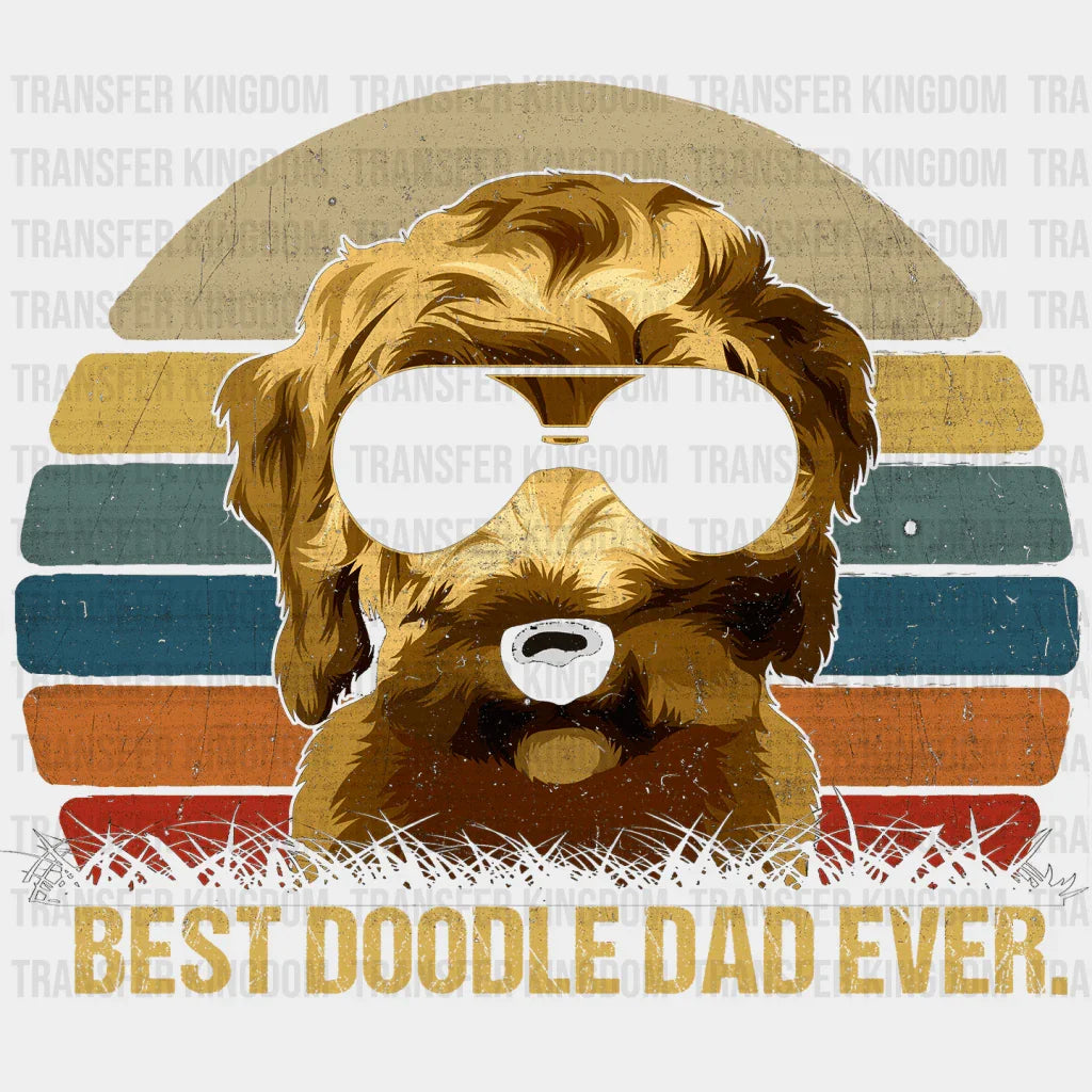 Best Doodle Dad Ever Design - DTF heat transfer - Transfer Kingdom