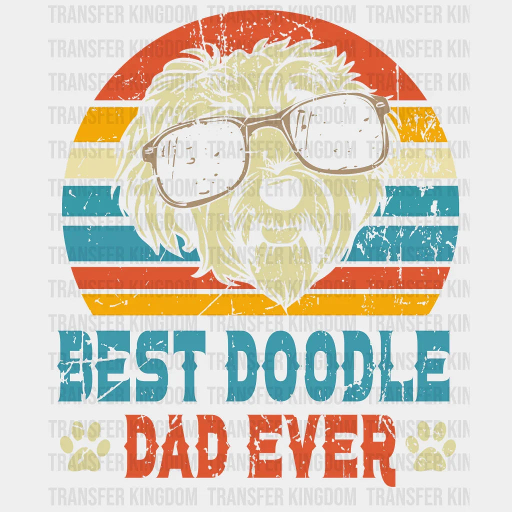 Best Doodle Dad Ever - DTF heat transfer - Transfer Kingdom