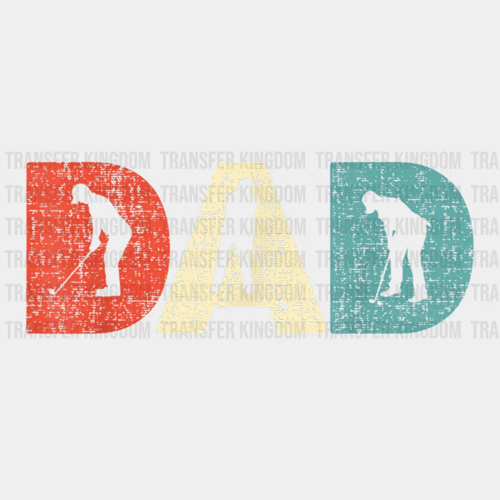 Best Golfer DAD Golf Player Design - DTF heat transfer - Transfer Kingdom
