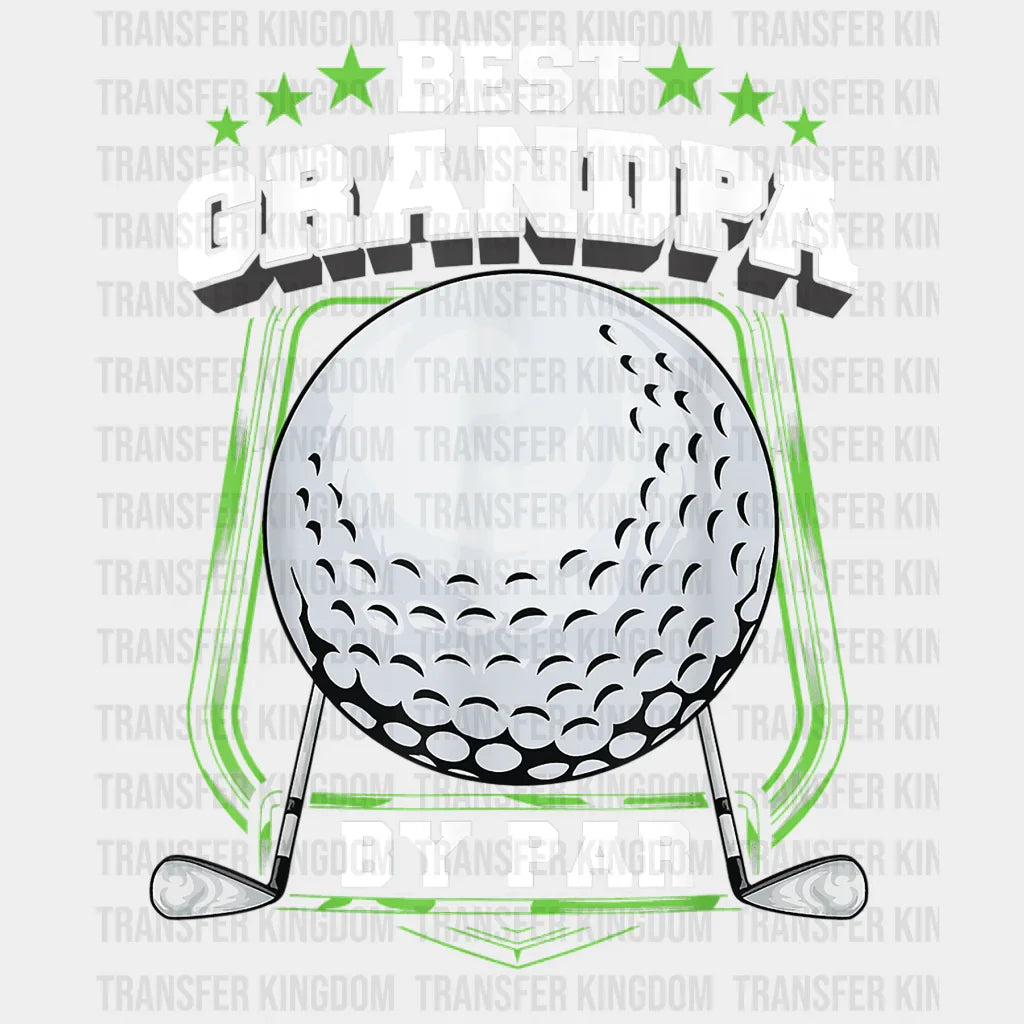 Best Grandpa By Par Design - DTF heat transfer - Transfer Kingdom