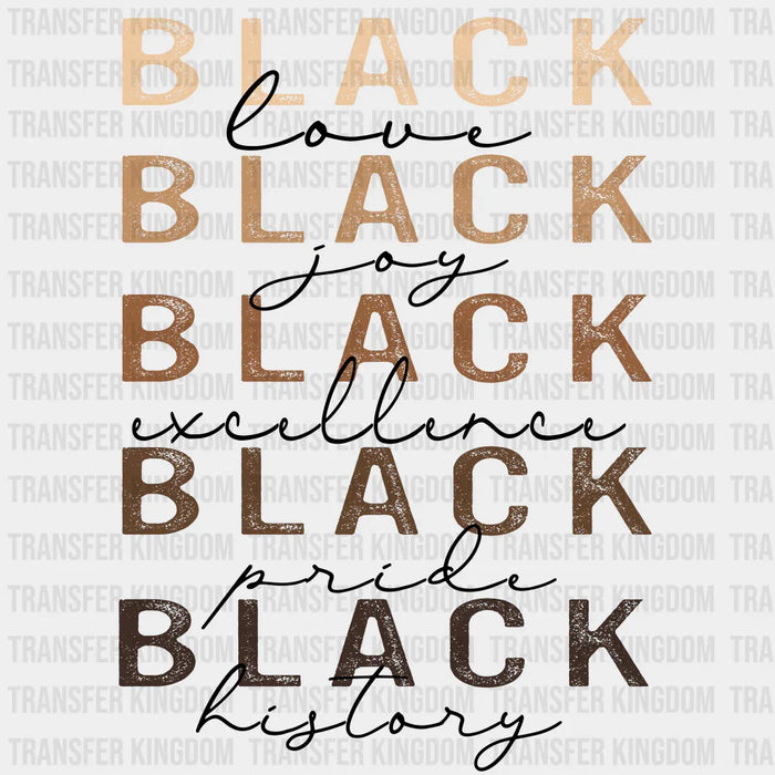 Black... - BLM design DTF heat transfer