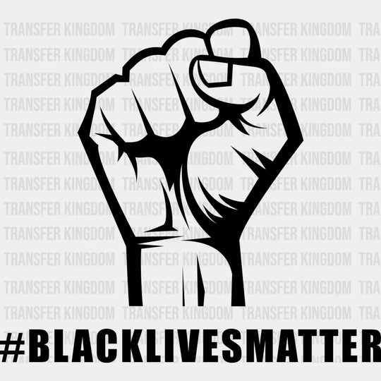 Black Lives Matter BLM Equality design- DTF heat transfer - Transfer Kingdom