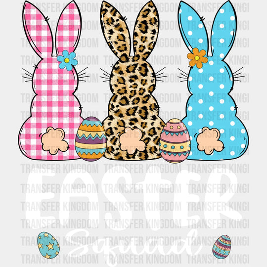 Bunnies Easter Squad Design- DTF heat transfer - Transfer Kingdom