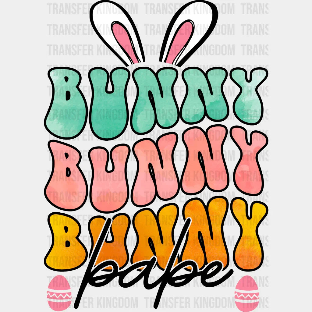 Bunny Babe Easter Design - DTF heat transfer - Transfer Kingdom