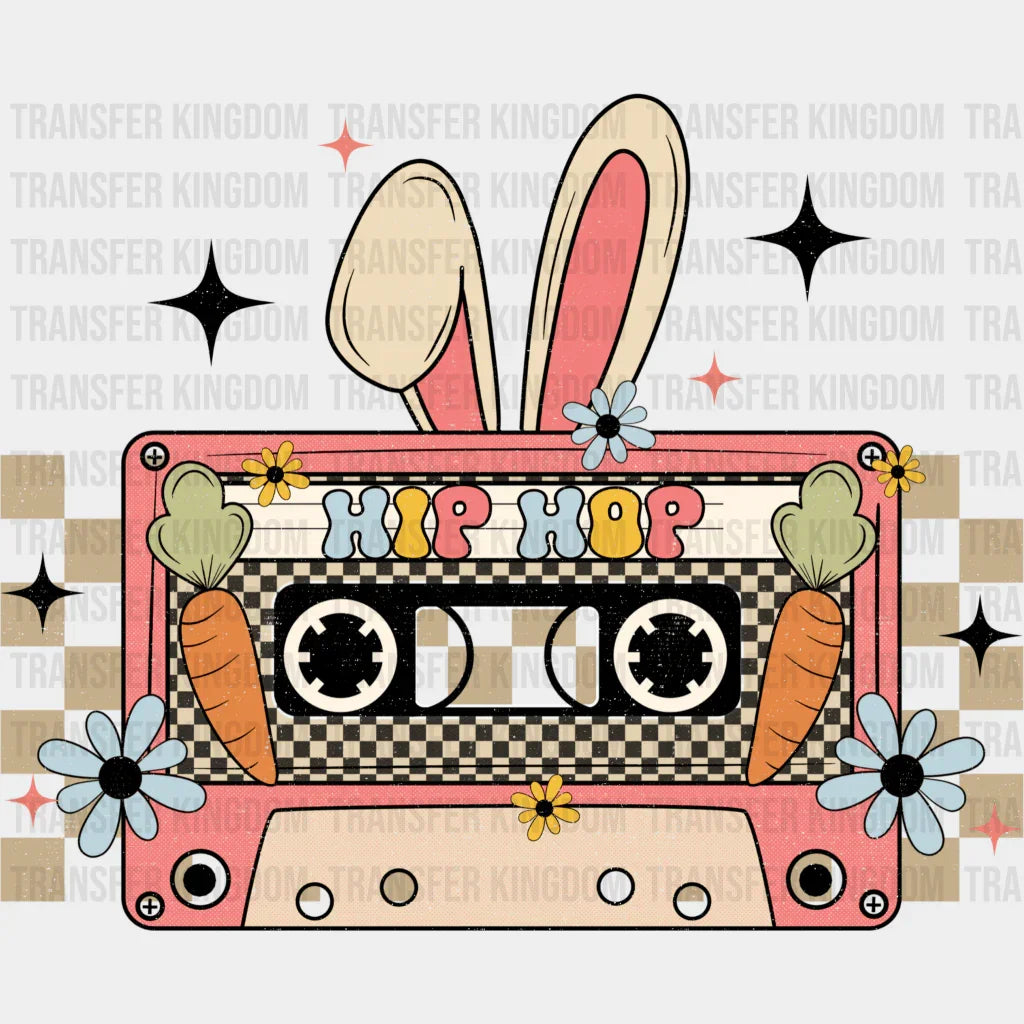 Bunny Ear Tape Easter Design - DTF heat transfer - Transfer Kingdom