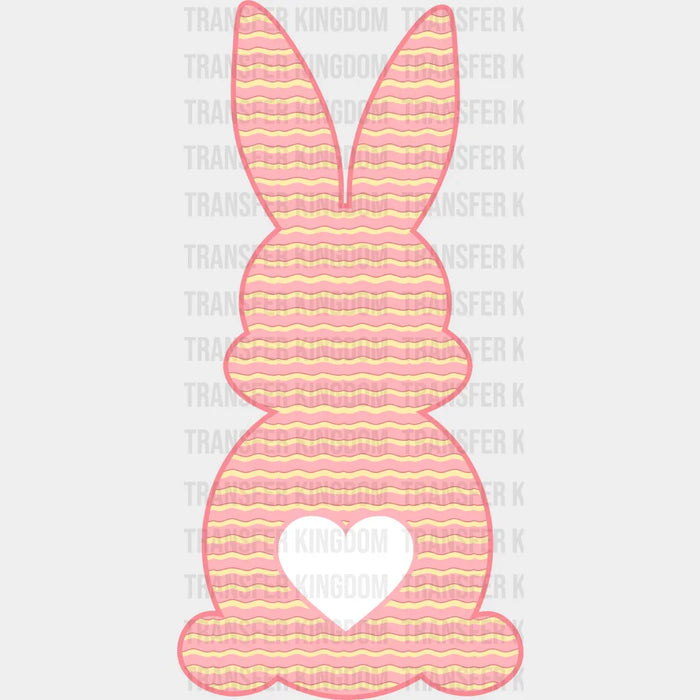 Reddish Bunny Easter Design - DTF heat transfer