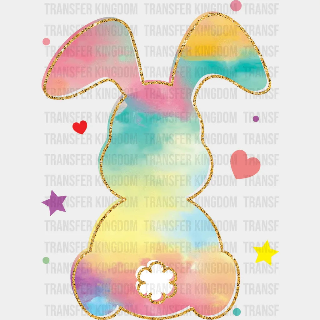 Bunny Easter Design - DTF heat transfer - Transfer Kingdom