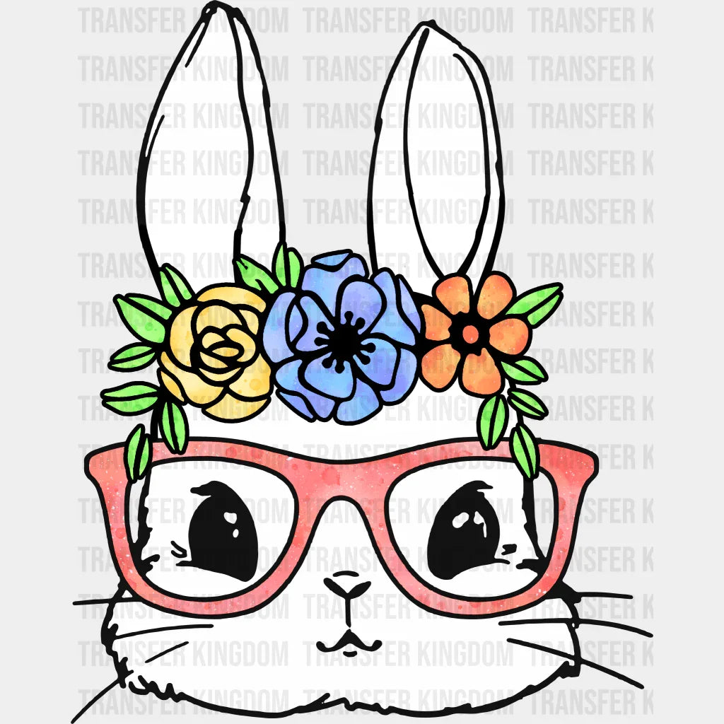 Bunny Face Easter Design - DTF heat transfer - Transfer Kingdom