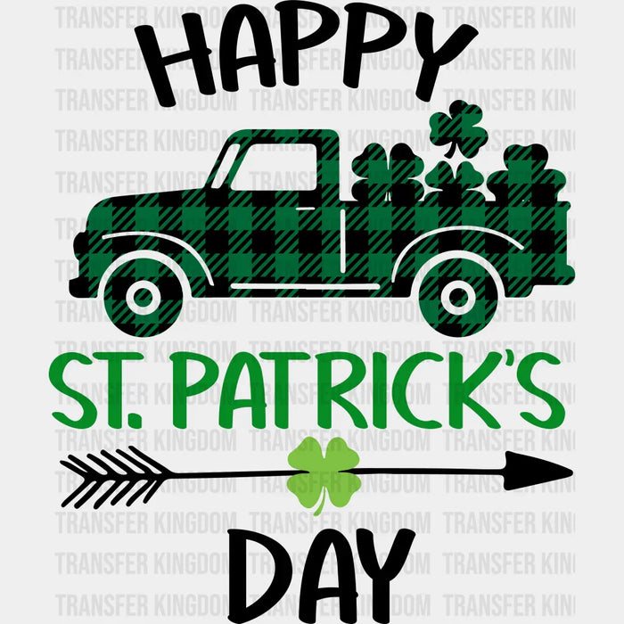 Car Clover St. Patrick's Day Design - St. Patrick's Day DTF heat transfer