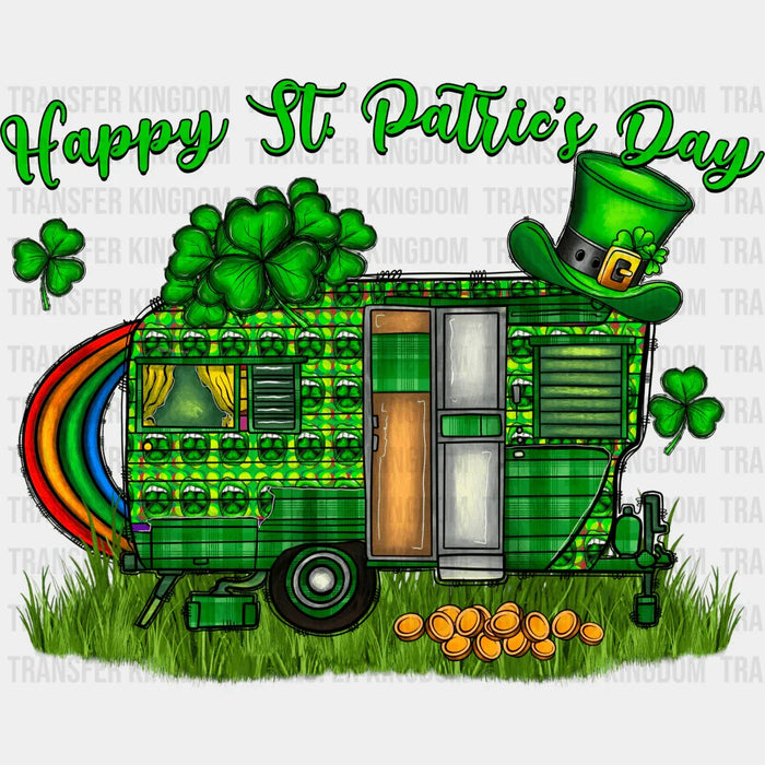 Caravan St. Patrick's Day Design - DTF heat transfer
