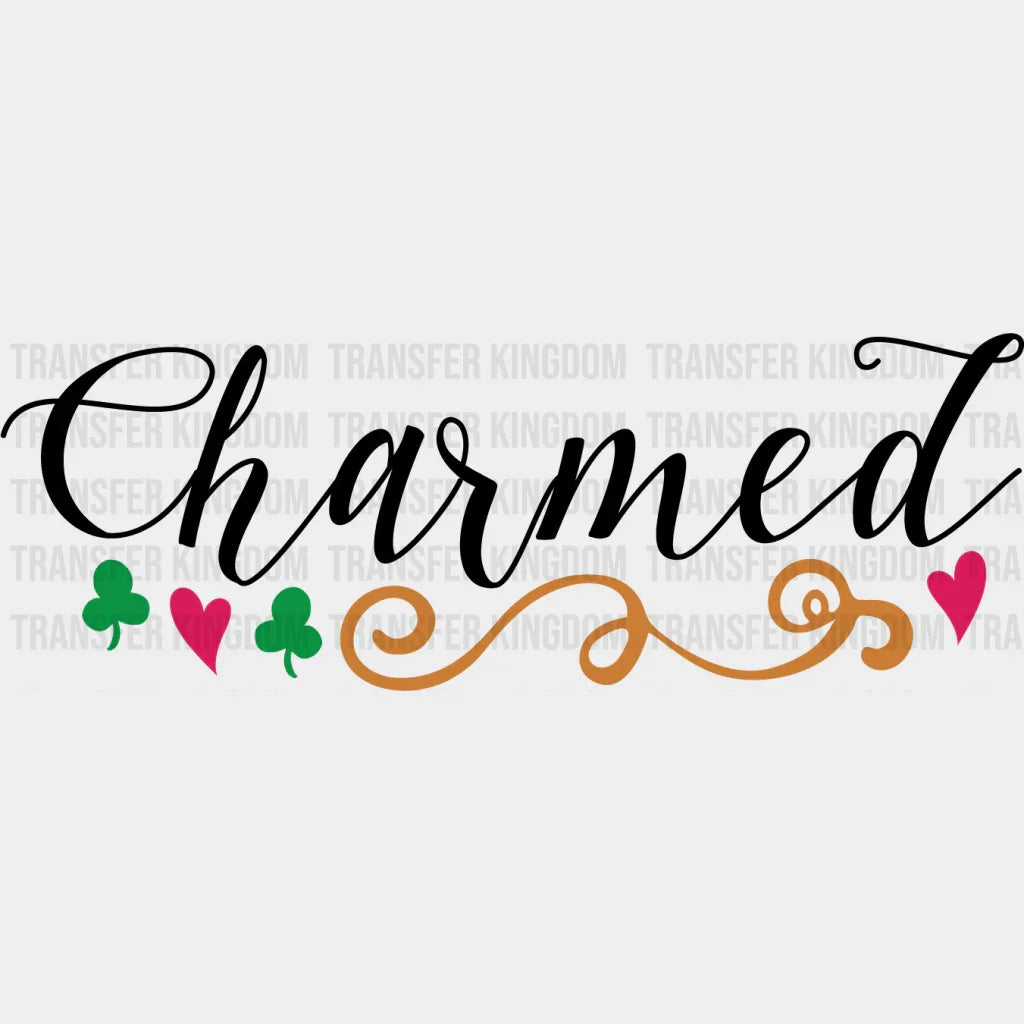 Charmed St. Patrick's Day Design - DTF heat transfer - Transfer Kingdom