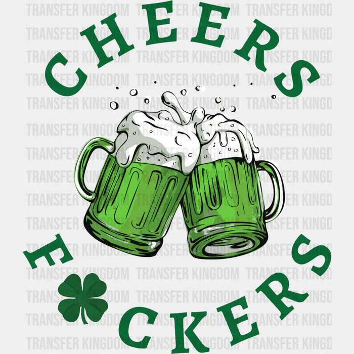 Cheers St. Patrick's Day Design - DTF heat transfer