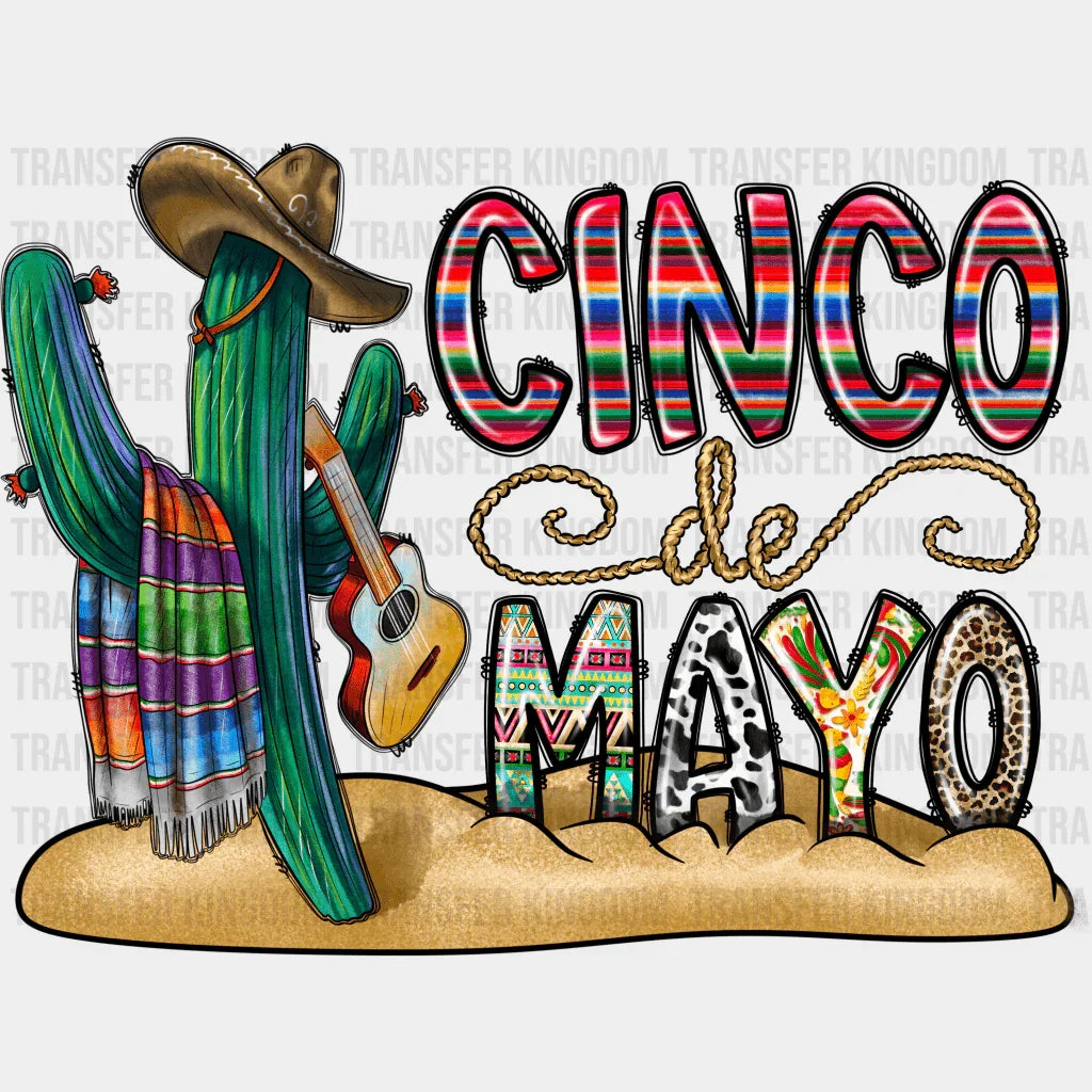Cinco De Mayo - Cinco De Mayo DTF heat transfer - Transfer Kingdom