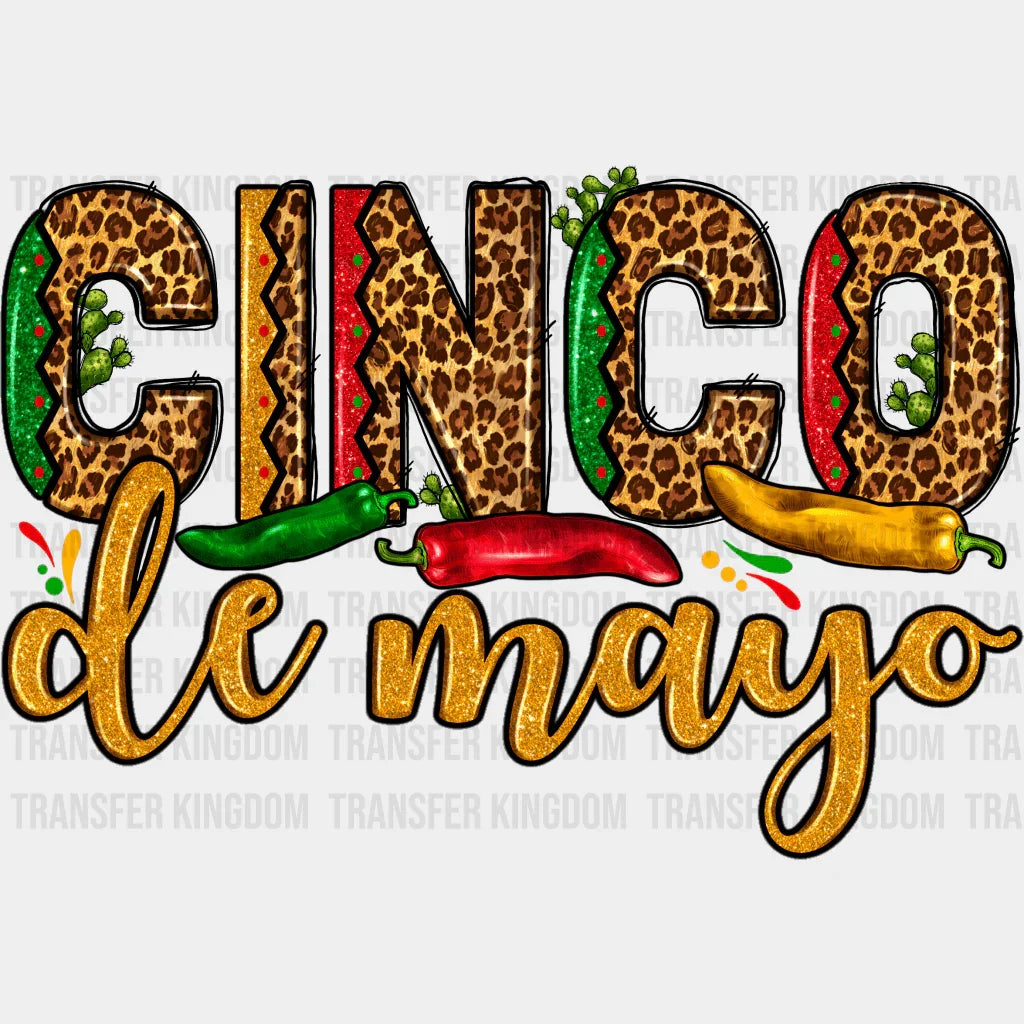 Cinco De Mayo - Cinco De Mayo DTF heat transfer - Transfer Kingdom