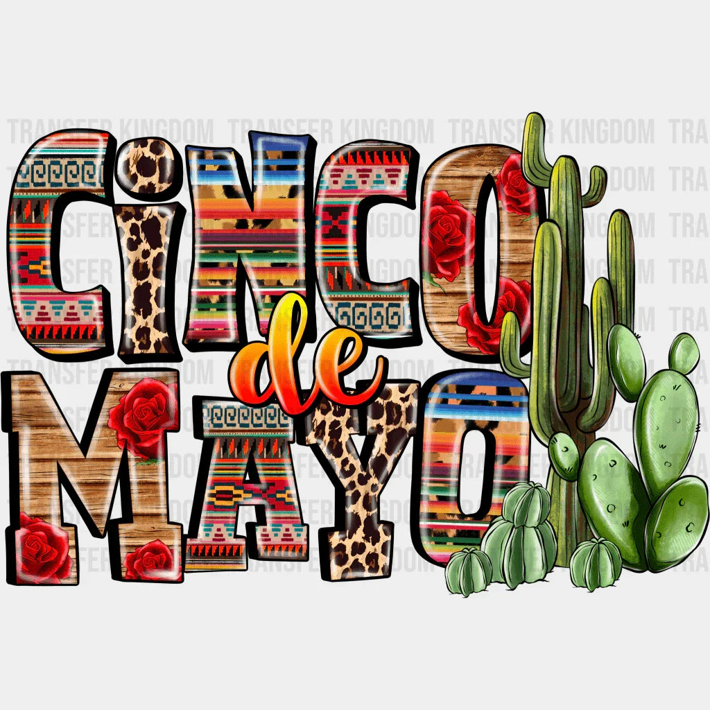 Cinco De Mayo - Cinco De Mayo DTF heat transfer - Transfer Kingdom