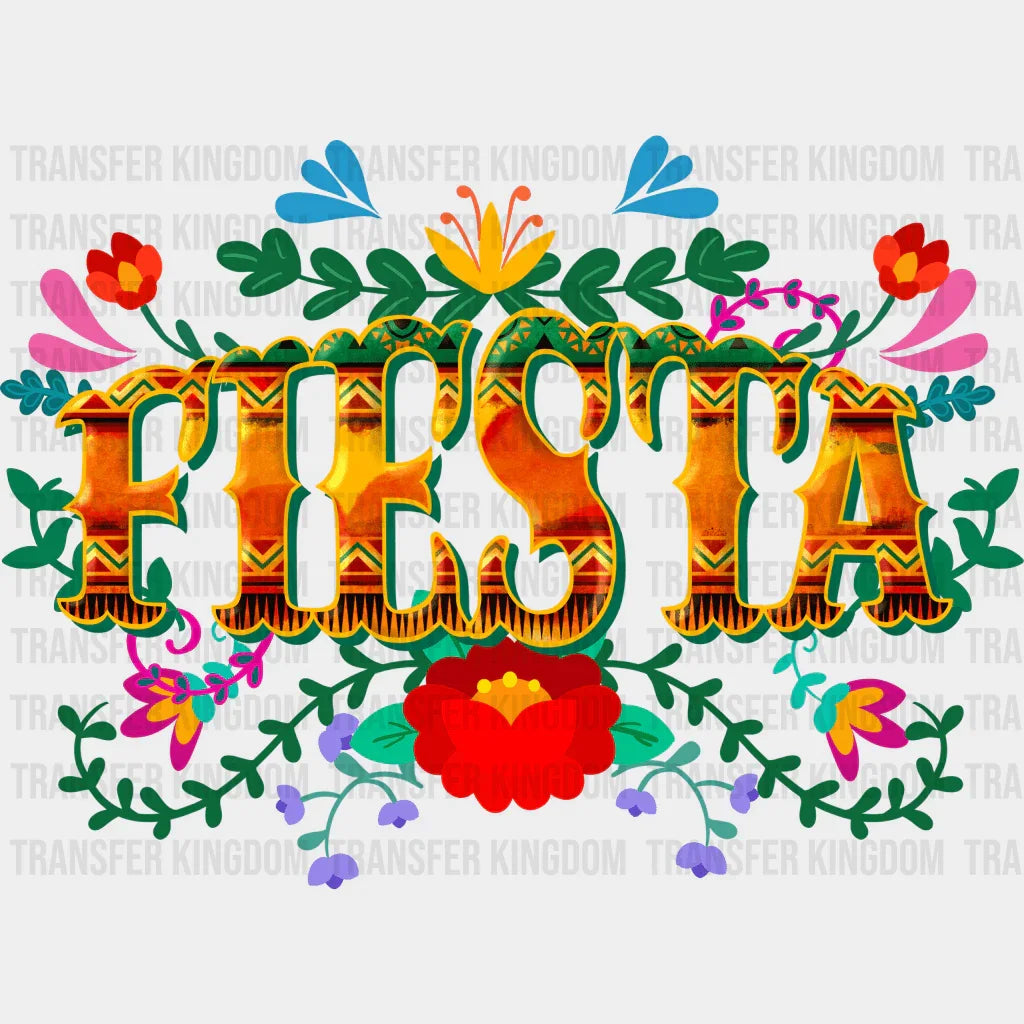 Cinco De Mayo Skull Fiesta - Cinco De Mayo DTF heat transfer - Transfer Kingdom