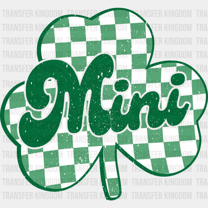 Clover Mini St. Patrick's Day Design - DTF heat transfer