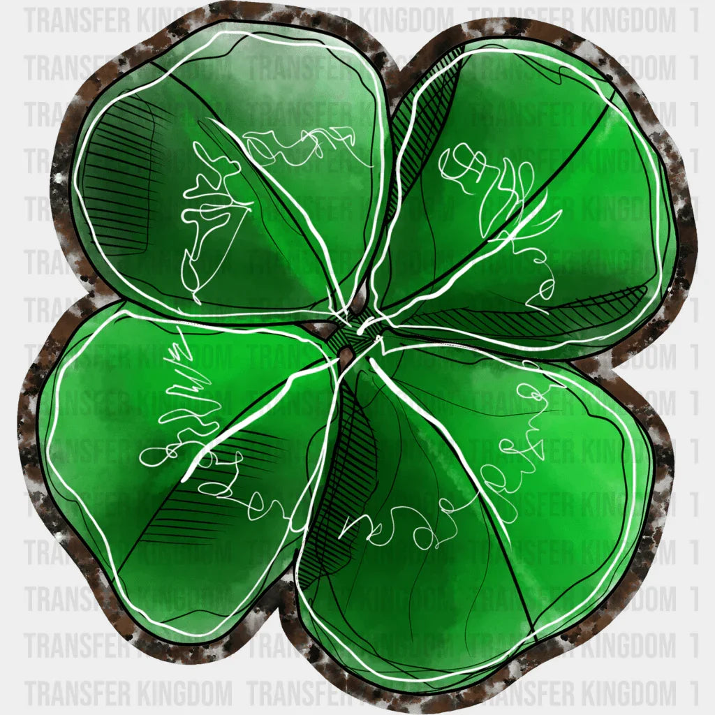 Clover St. Patrick's Day Design - DTF heat transfer - Transfer Kingdom